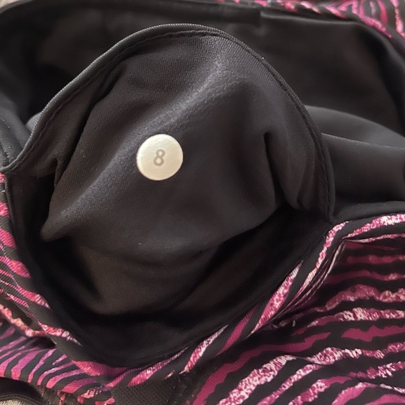 Seawheeze Inspire Crop Seawheeze-Who Done It Regal Plum Black/Black. Super Rare! - Picture 7 of 10